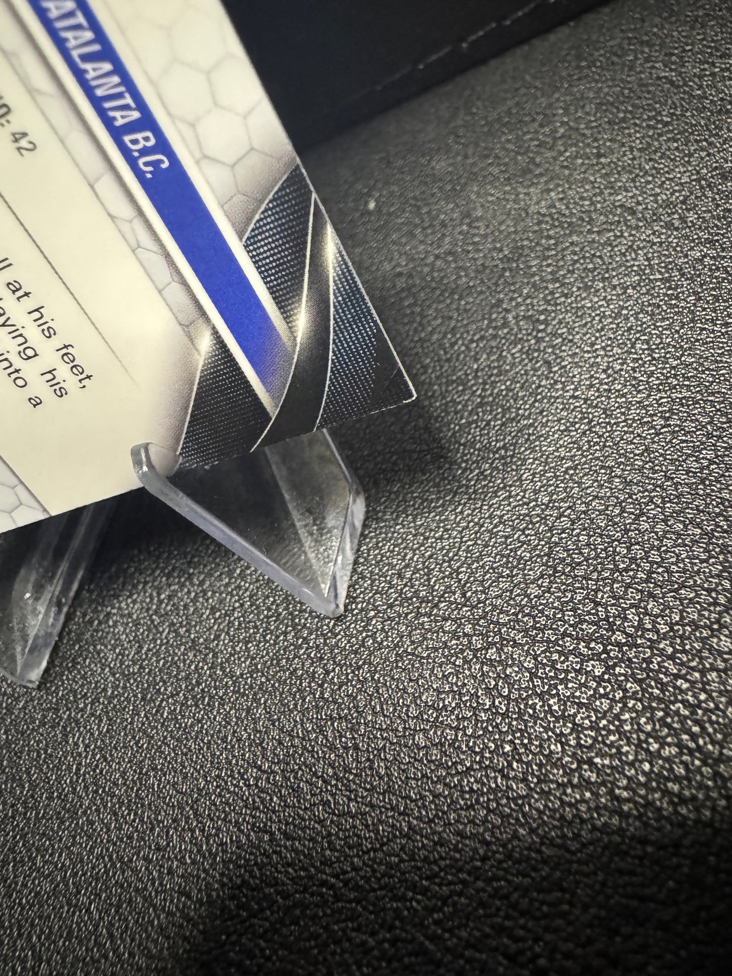 2023 - 24 Chrome UEFA Club Competitions 37 Giorgio Scalvini Aqua Prism Refractor Atalanta BC - 787 Hobby House