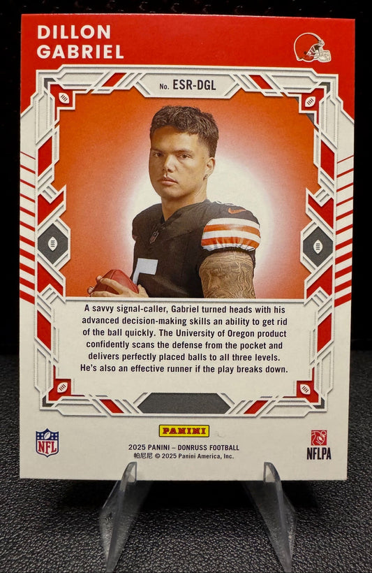 2025 Donruss ESR - DGL Dillon Gabriel The Elite Series Rookies RC Cleveland Browns - 787 Hobby House