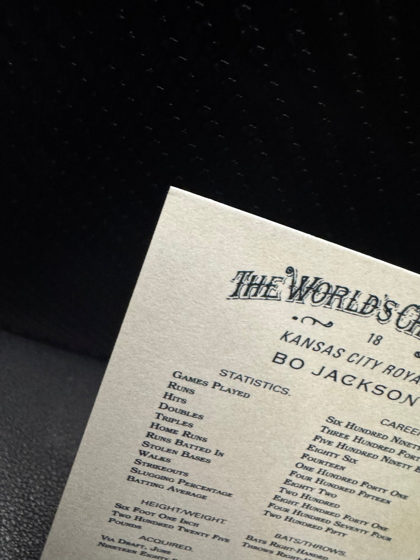 2025 Topps Allen & Ginter 18 Bo Jackson Kansas City Royals - 787 Hobby House