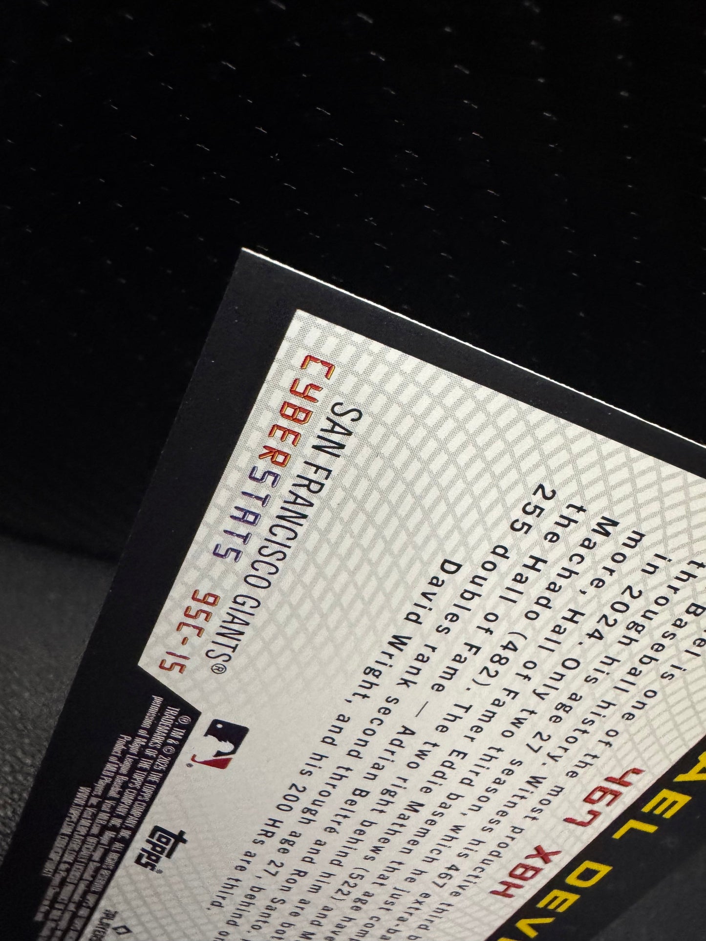 2025 Topps Archives 95C - 15 Rafael Devers 1995 Topps Cyberstats - 787 Hobby House