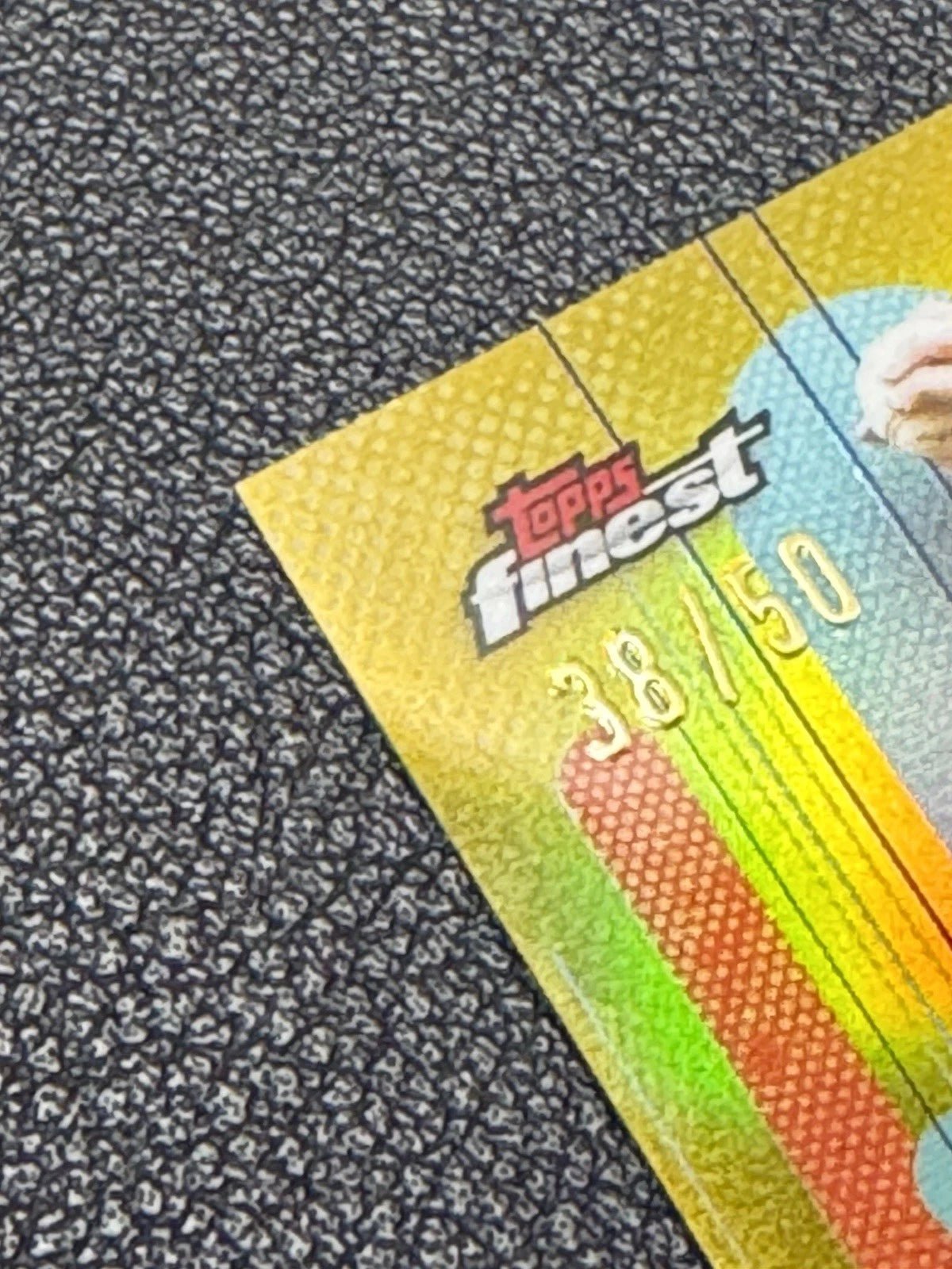 2025 Topps Finest Autographs FA - RL Rhett Lowder AU RC Gold Refractor 38/50 - 787 Hobby House