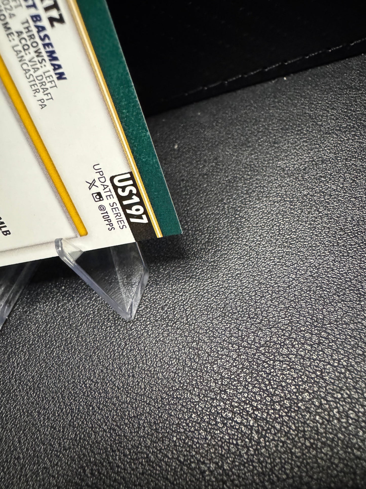 2025 Topps Update US197 Nick Kurtz RC Oakland Athletics - 787 Hobby House