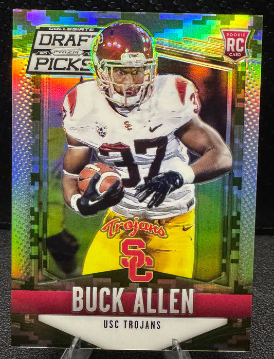 2015 Panini Prizm Collegiate Draft Picks Prizms Camo 123 Buck Allen RC 31/199 - 787 Hobby House