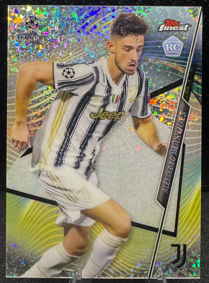 2020 - 21 Finest UEFA Champions League Speckle Refractors 125 87 Alejandro Marques RC 88/125 - 787 Hobby House