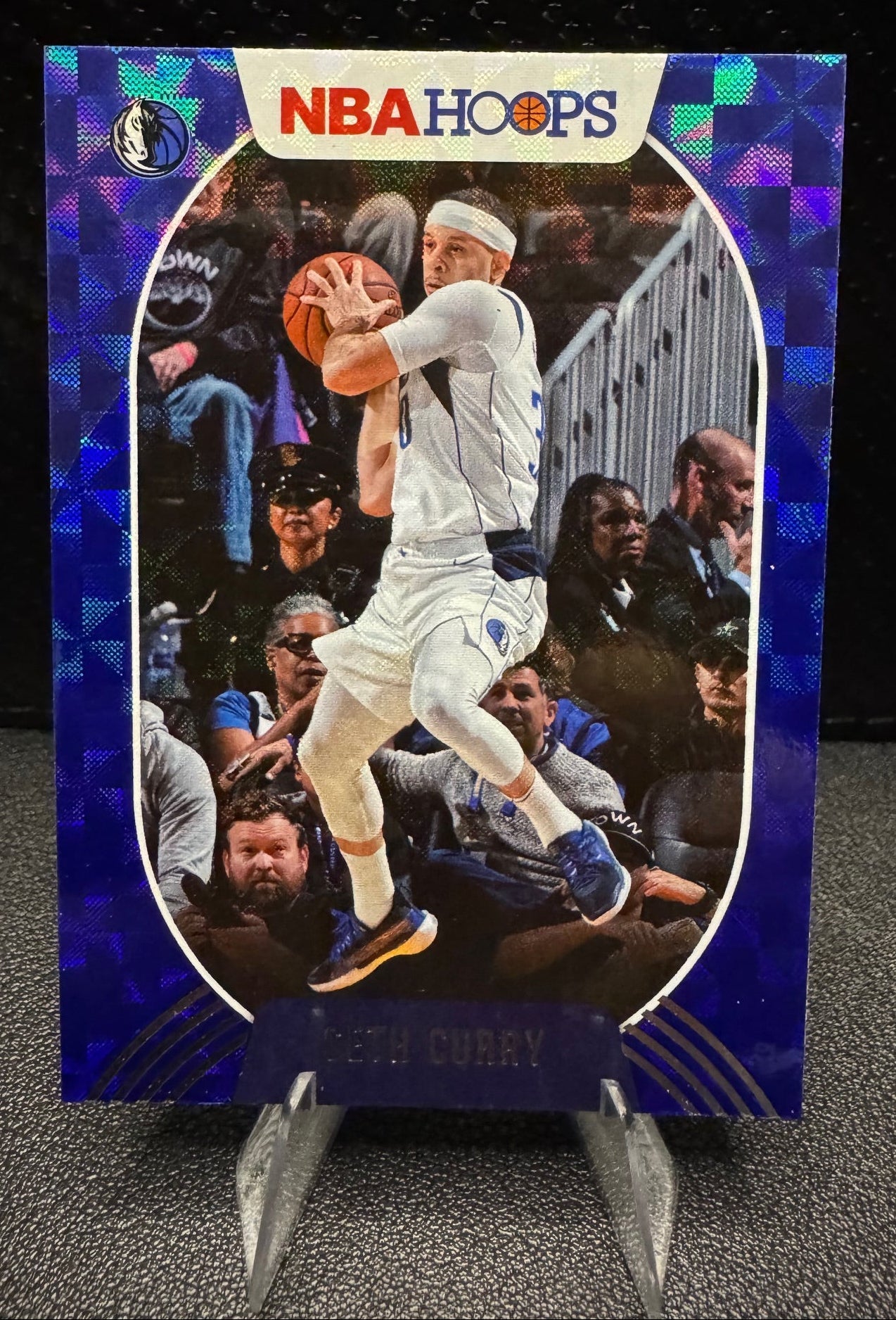 2020 - 21 Hoops 44 Seth Curry Hyper Blue Dallas Mavericks - 787 Hobby House