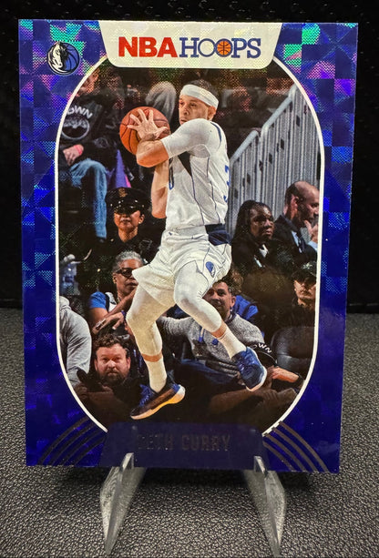 2020 - 21 Hoops 44 Seth Curry Hyper Blue Dallas Mavericks - 787 Hobby House