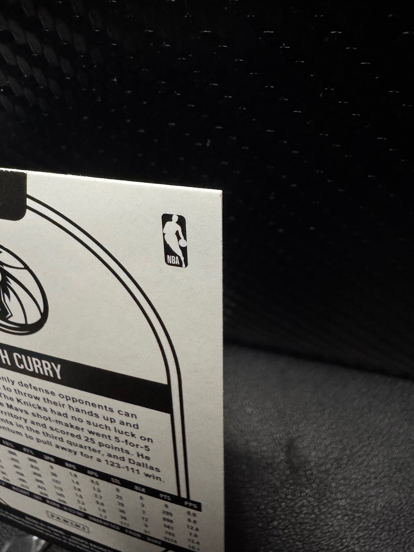 2020 - 21 Hoops 44 Seth Curry Hyper Blue Dallas Mavericks - 787 Hobby House