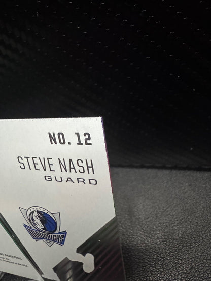 2020 - 21 Panini Illusions 12 Steve Nash Living Legends Emerald Dallas Mavericks - 787 Hobby House