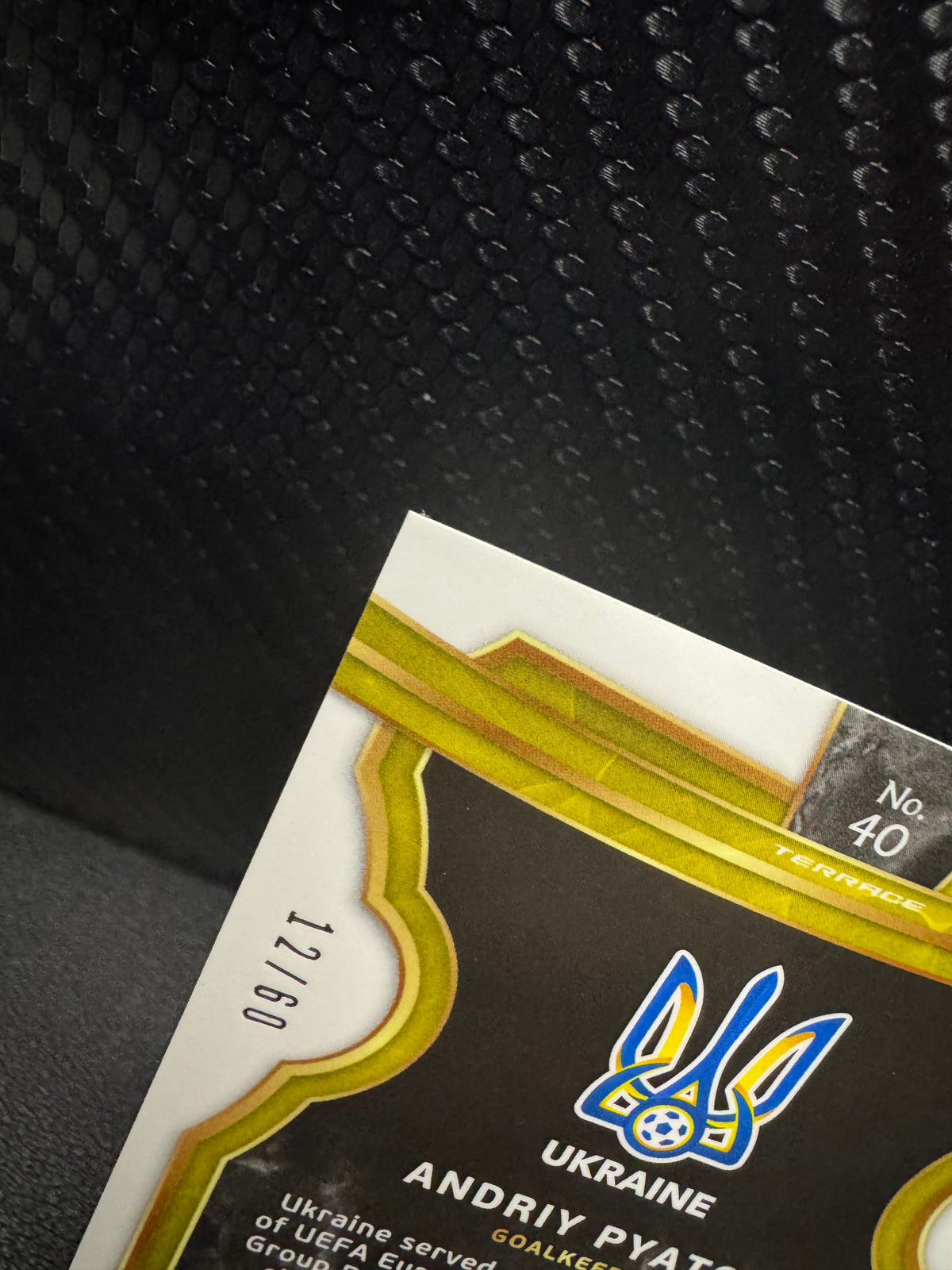 2020 Select UEFA Euro Prizms Camo 40 Andriy Pyatov 40/60 - 787 Hobby House