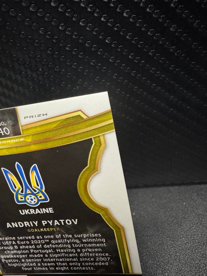 2020 Select UEFA Euro Prizms Camo 40 Andriy Pyatov 40/60 - 787 Hobby House
