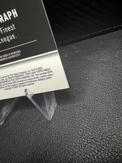 2021-22 Finest UEFA Champions League Autographs BAMS Maarten Stekelenburg - 787 Hobby House