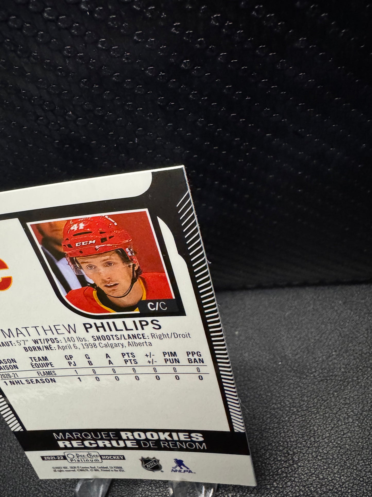 2021 - 22 O - Pee - Chee Platinum Marquee Rookies 216 Matthew Phillips RC - 787 Hobby House