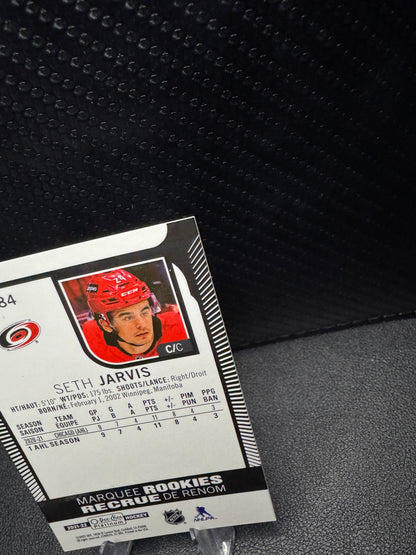 2021 - 22 O - Pee - Chee Platinum Marquee Rookies 284 Seth Jarvis RC - 787 Hobby House