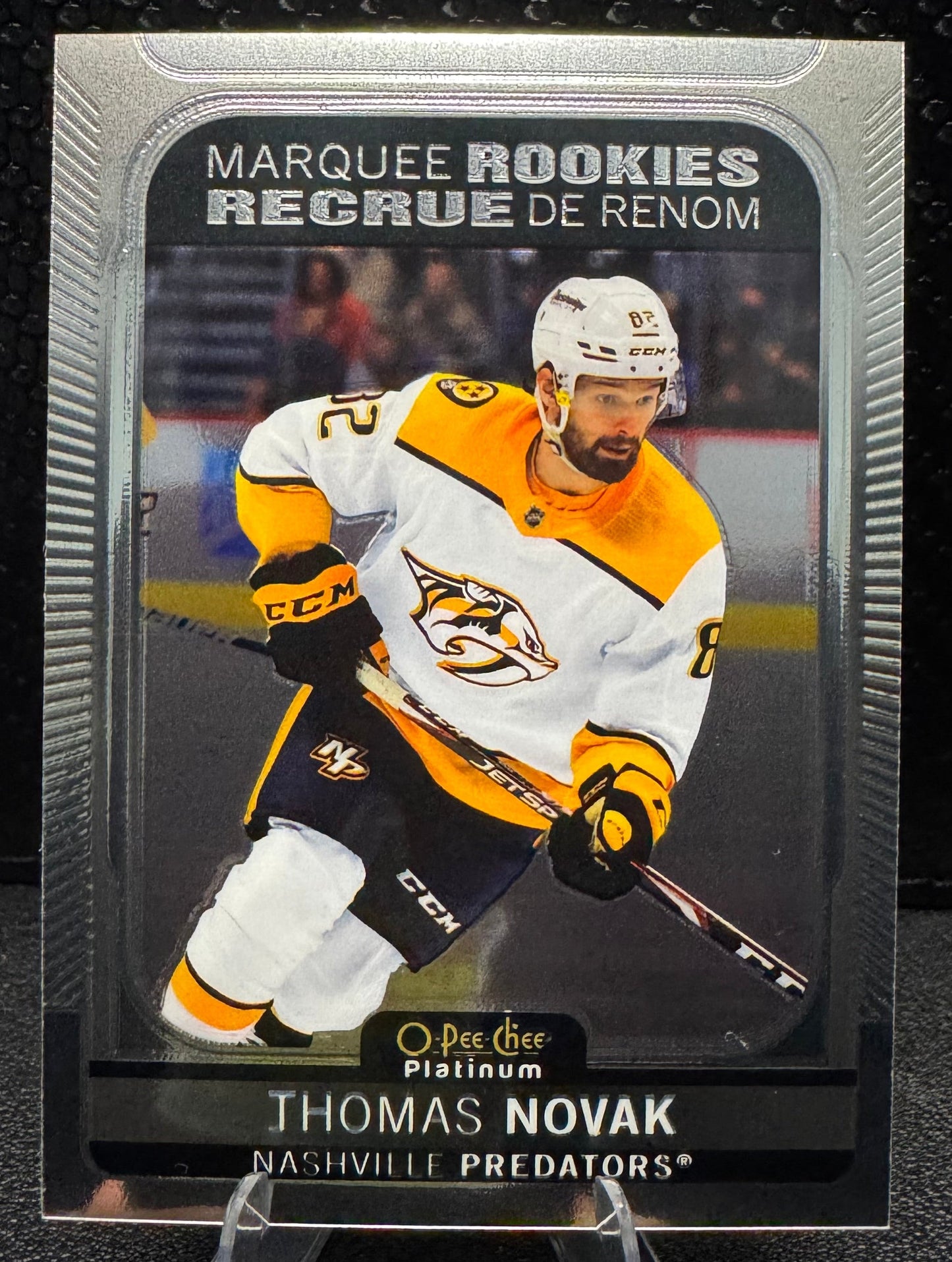 2021 - 22 O - Pee - Chee Platinum Marquee Rookies 300 Thomas Novak RC - 787 Hobby House