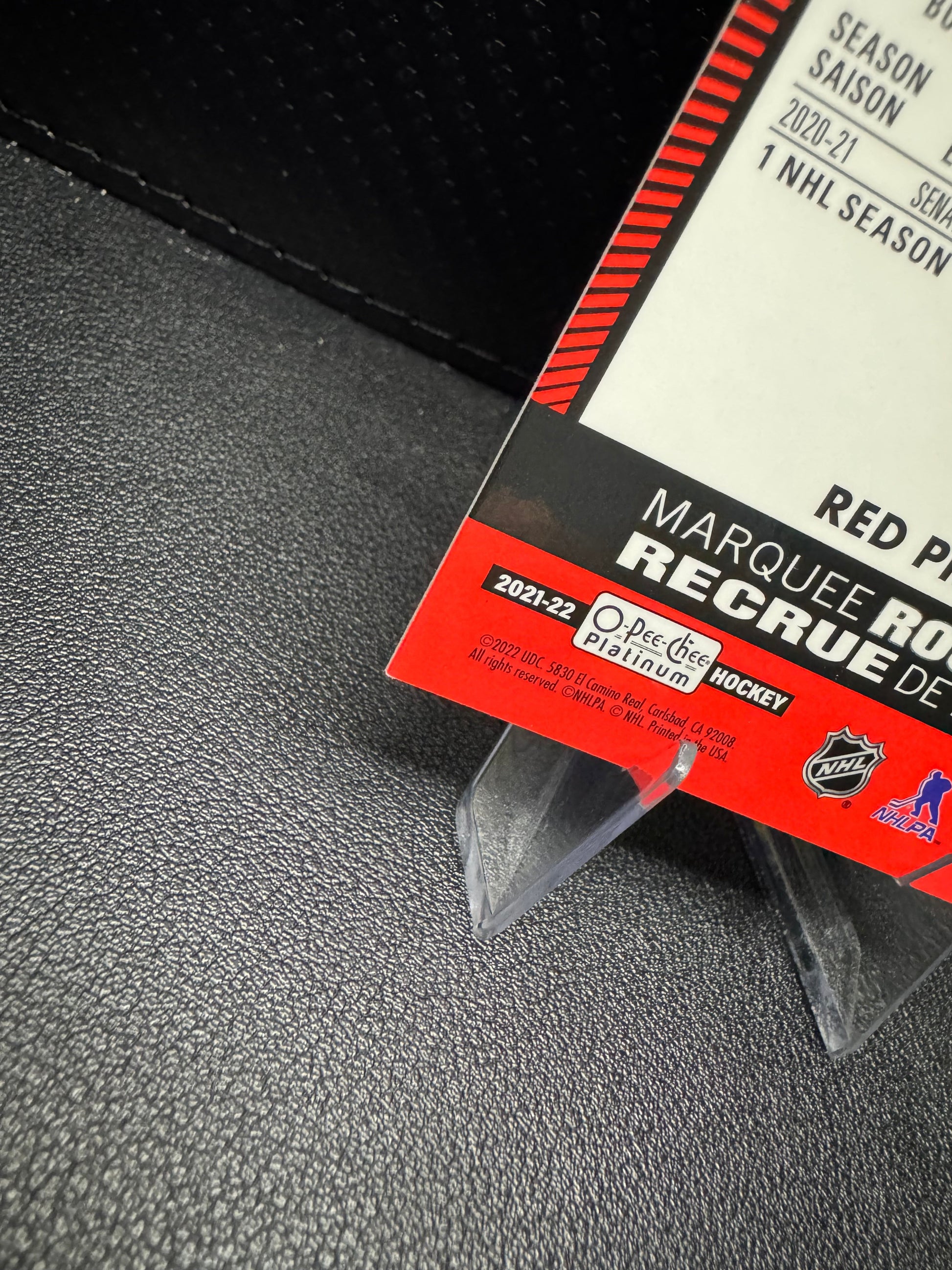 2021 - 22 O - Pee - Chee Platinum Red Prism 212 Shane Pinto RC 153/199 - 787 Hobby House