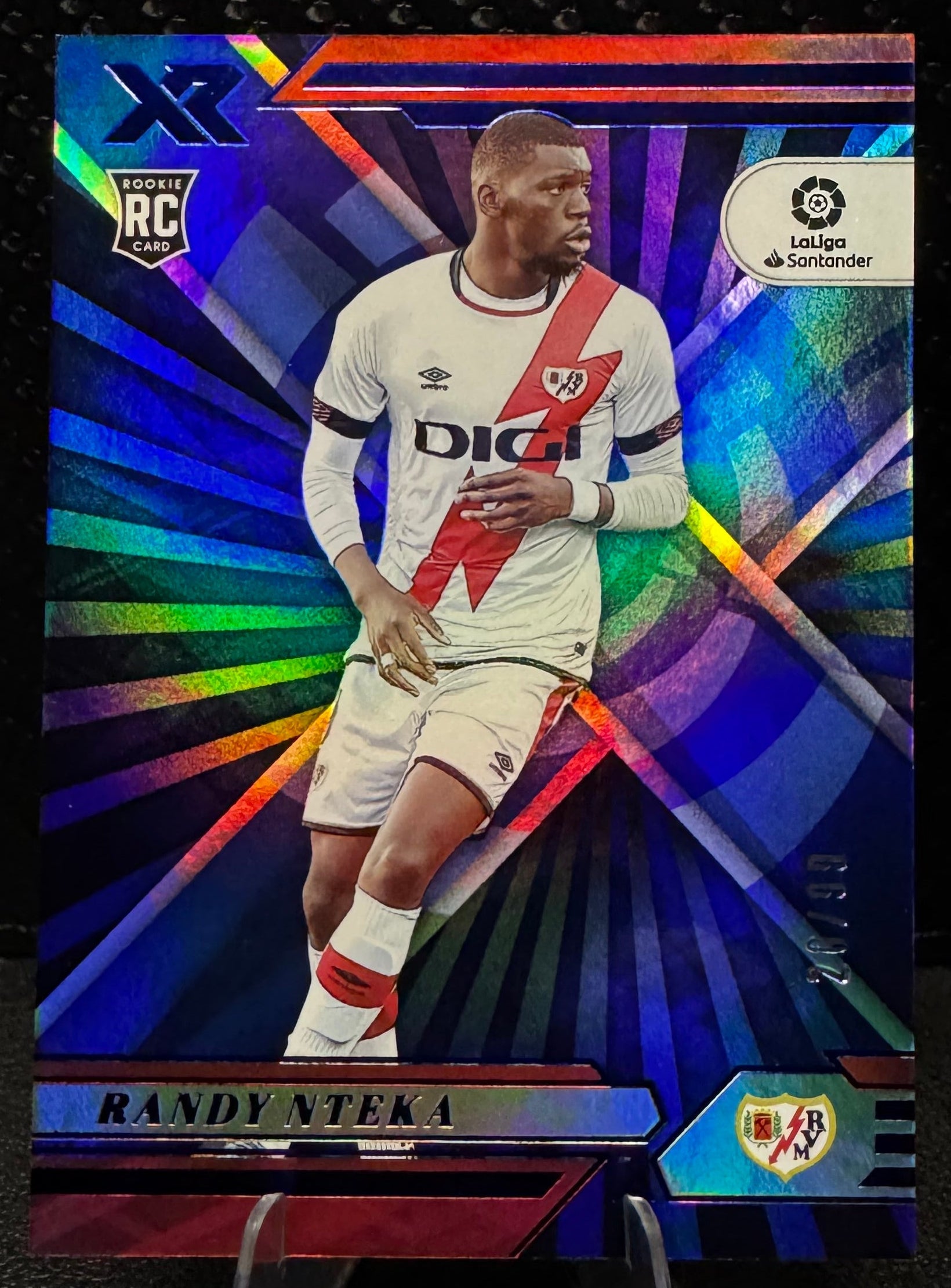 2021-22 Panini Chronicles La Liga Blue XR 120 Randy Nteka RC 20/99 - 787 Hobby House