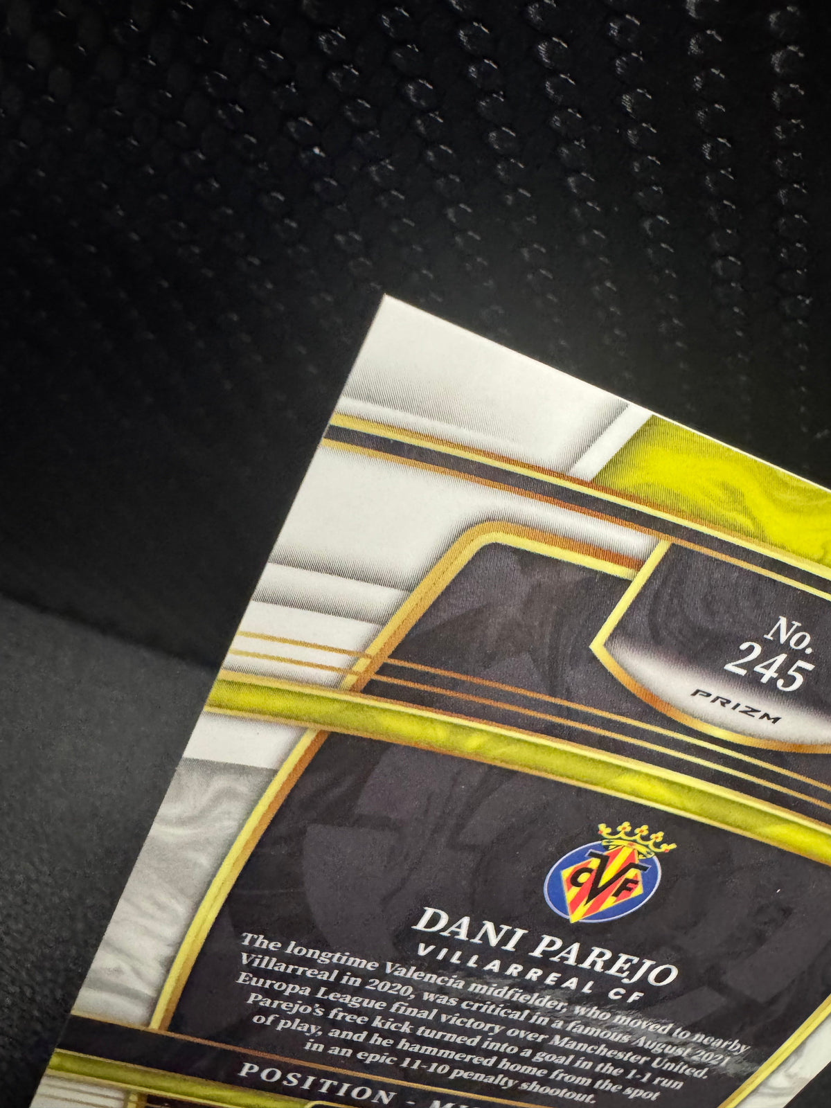 2021-22 Panini Chronicles Select La Liga Blue Prizm 245 Dani Parejo 3/49 - 787 Hobby House