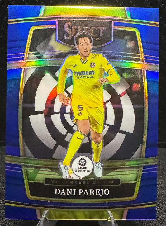 2021-22 Panini Chronicles Select La Liga Blue Prizm 245 Dani Parejo 3/49 - 787 Hobby House