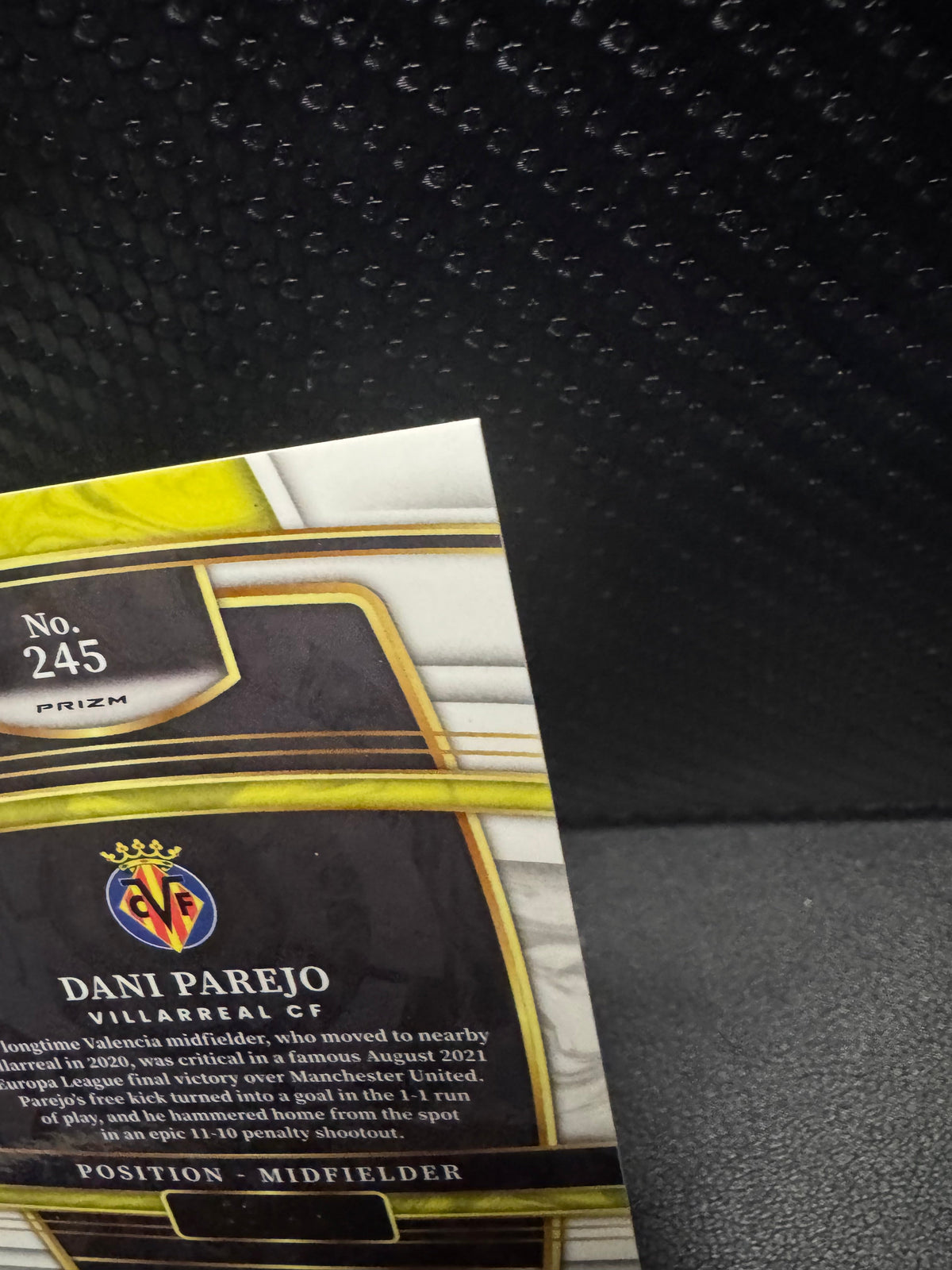 2021-22 Panini Chronicles Select La Liga Blue Prizm 245 Dani Parejo 3/49 - 787 Hobby House