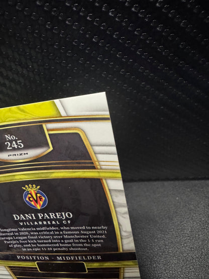 2021-22 Panini Chronicles Select La Liga Blue Prizm 245 Dani Parejo 3/49 - 787 Hobby House