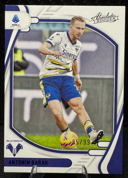 2021-22 Panini Chronicles Serie A Absolute Blue 50 Antonin Barak 95/99 - 787 Hobby House