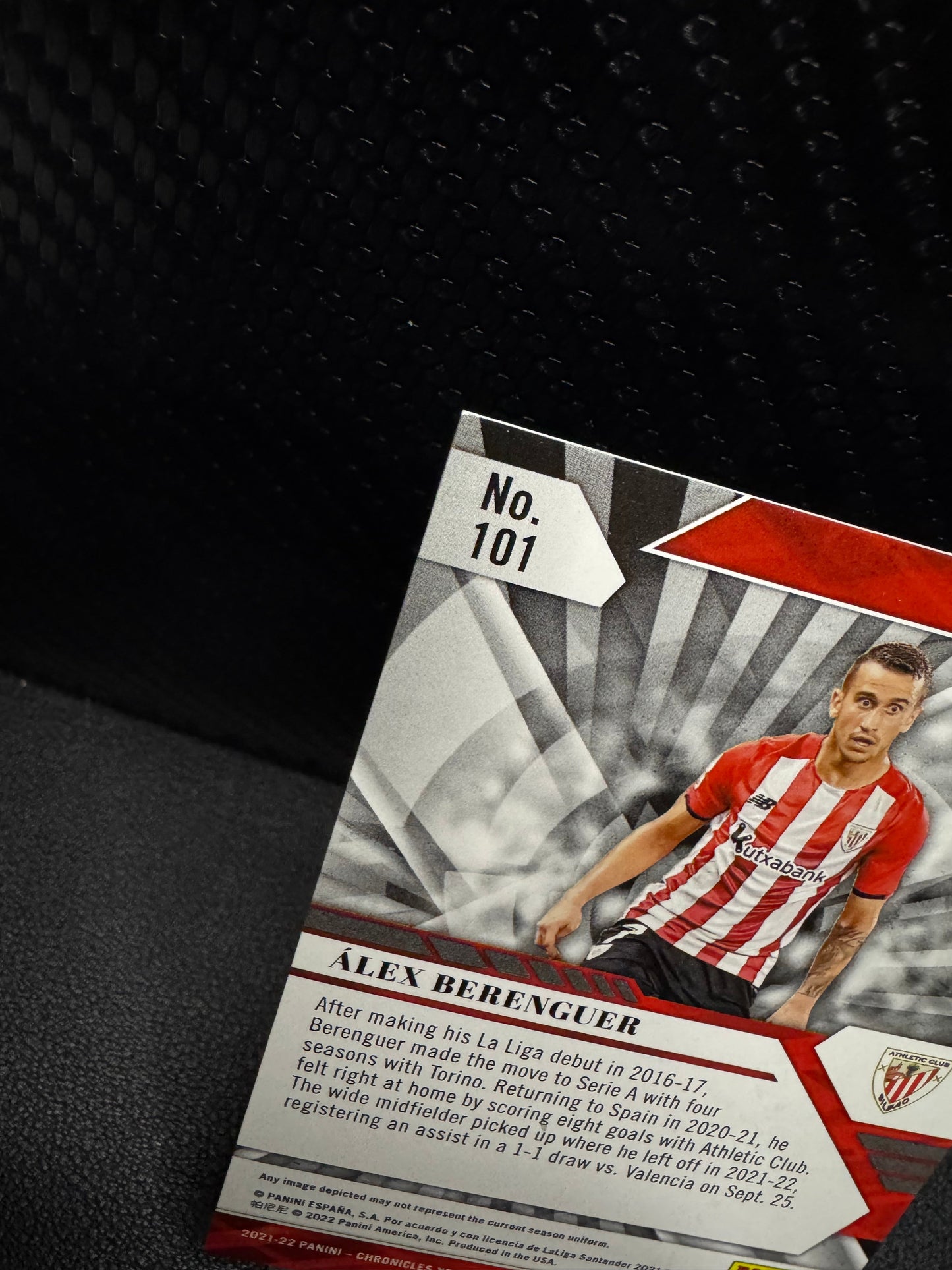2021-22 Panini Chronicles XR La Liga Blue 101 Alex Berenguer 48/99 - 787 Hobby House