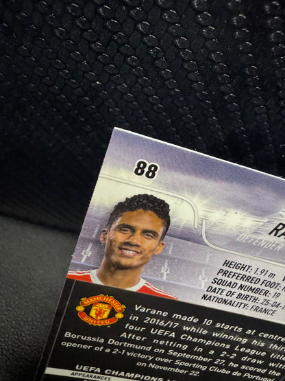 2021 - 22 Stadium Club Chrome UEFA Champions League 88 Raphael Varane - 787 Hobby House