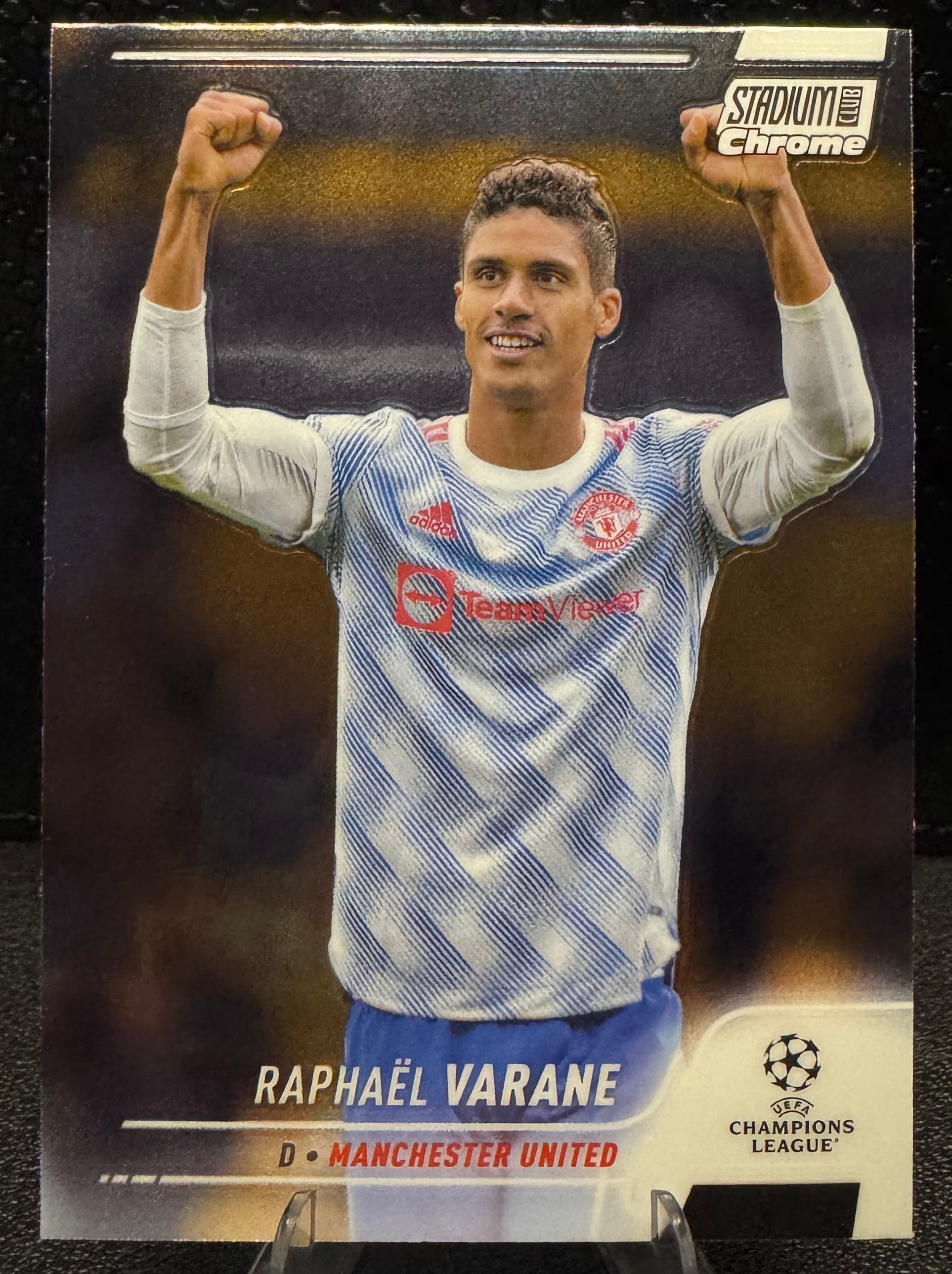 2021 - 22 Stadium Club Chrome UEFA Champions League 88 Raphael Varane - 787 Hobby House