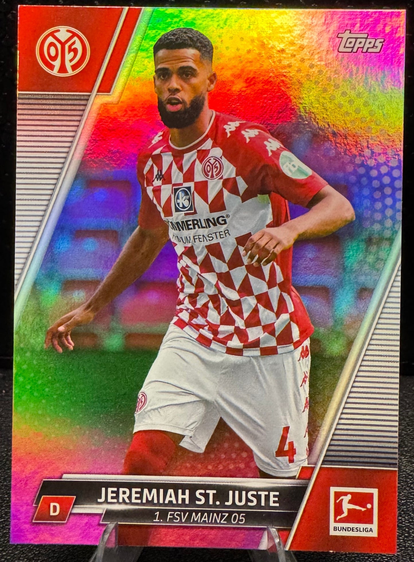 2021 - 22 Topps Bundesliga Silver Foil 136 Jeremiah St. Juste 38/75 - 787 Hobby House