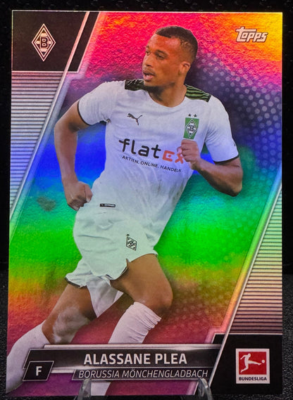 2021 - 22 Topps Bundesliga Silver Foil 147 Alassane Plea 70/75 - 787 Hobby House