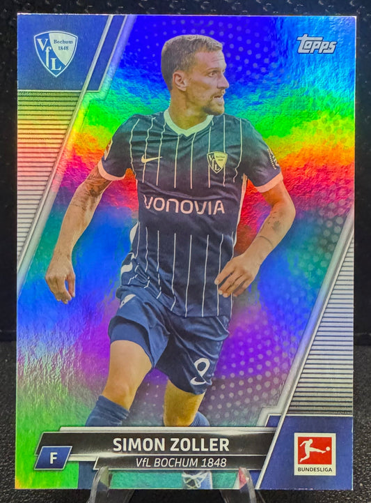 2021-22 Topps Bundesliga Silver Foil 44 Simon Zoller 67/75 - 787 Hobby House