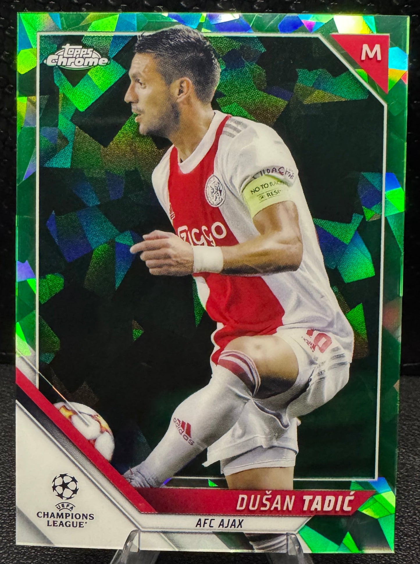 2021 - 22 Topps Chrome Sapphire UEFA Champions League Green 148 Dusan Tadic 34/75 - 787 Hobby House