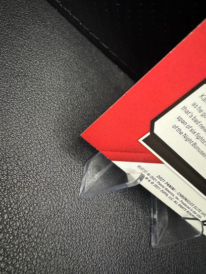 2021 Panini Chronicles Elite Pink #144 Kamaru Usman