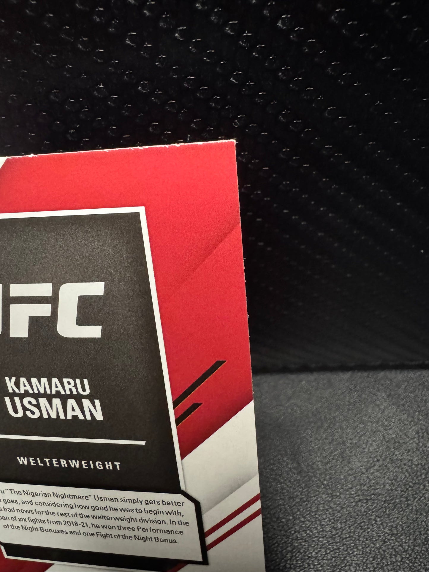 2021 Panini Chronicles Elite Pink #144 Kamaru Usman