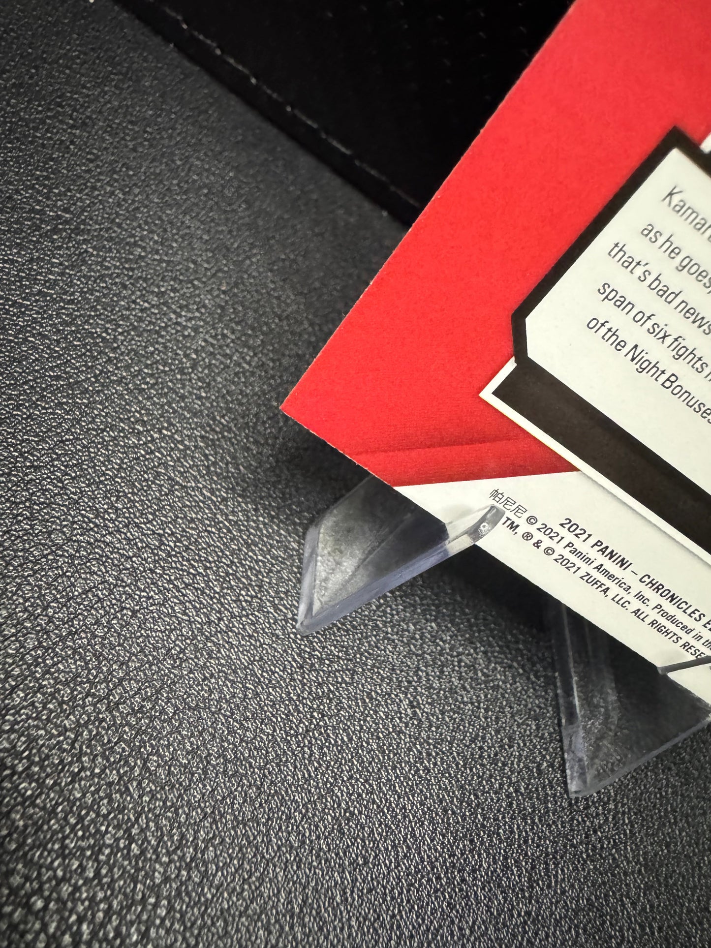 2021 Panini Chronicles Elite Pink #144 Kamaru Usman