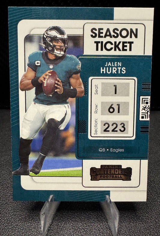 2021 Panini Contenders 79 Jalen Hurts Philadelphia Eagles - 787 Hobby House