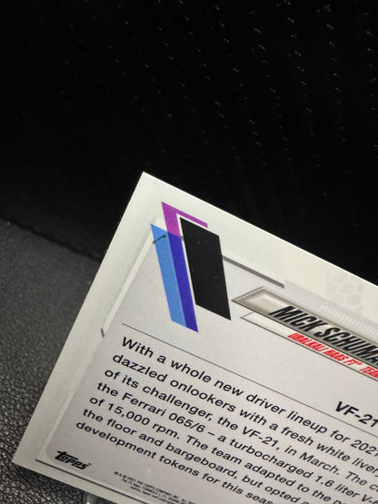 2021 Topps Chrome Formula 1 112 Mick Schumacher/F1 Cars RC - 787 Hobby House