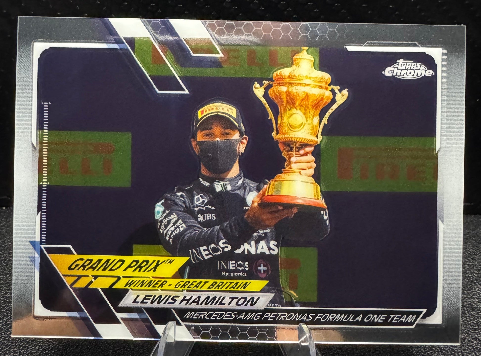 2021 Topps Chrome Formula 1 141 Lewis Hamilton/Grand Prix Winners - 787 Hobby House