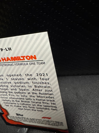 2021 Topps Chrome Formula 1 Path to the Podium PTPLH Lewis Hamilton - 787 Hobby House