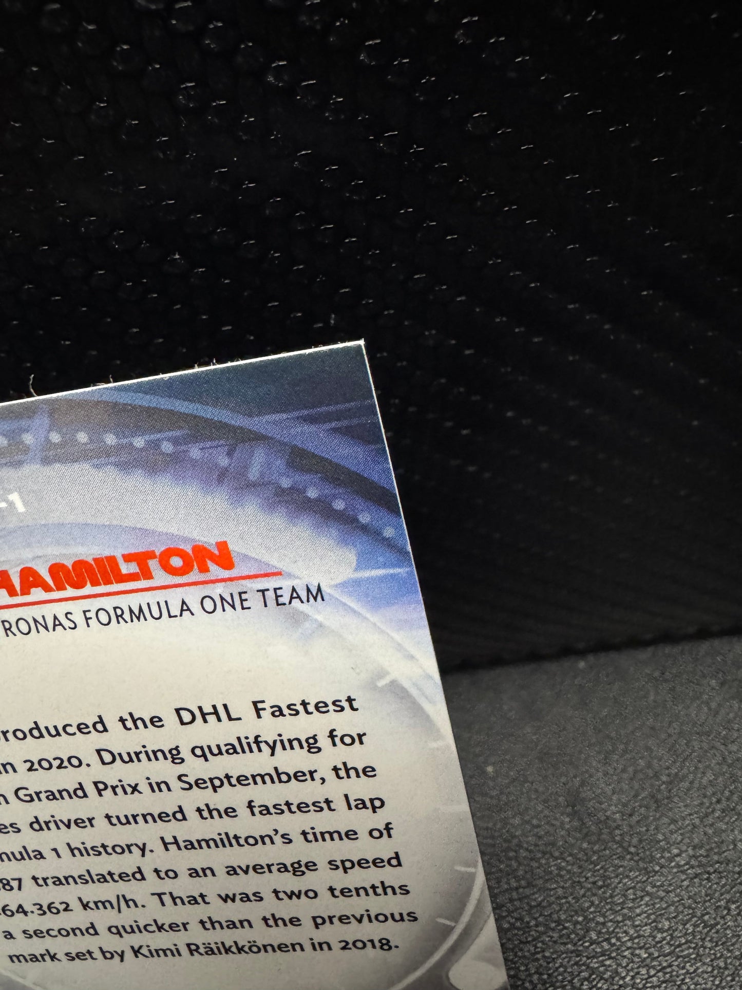 2021 Topps Chrome Formula 1 Red Liners RL1 Lewis Hamilton - 787 Hobby House
