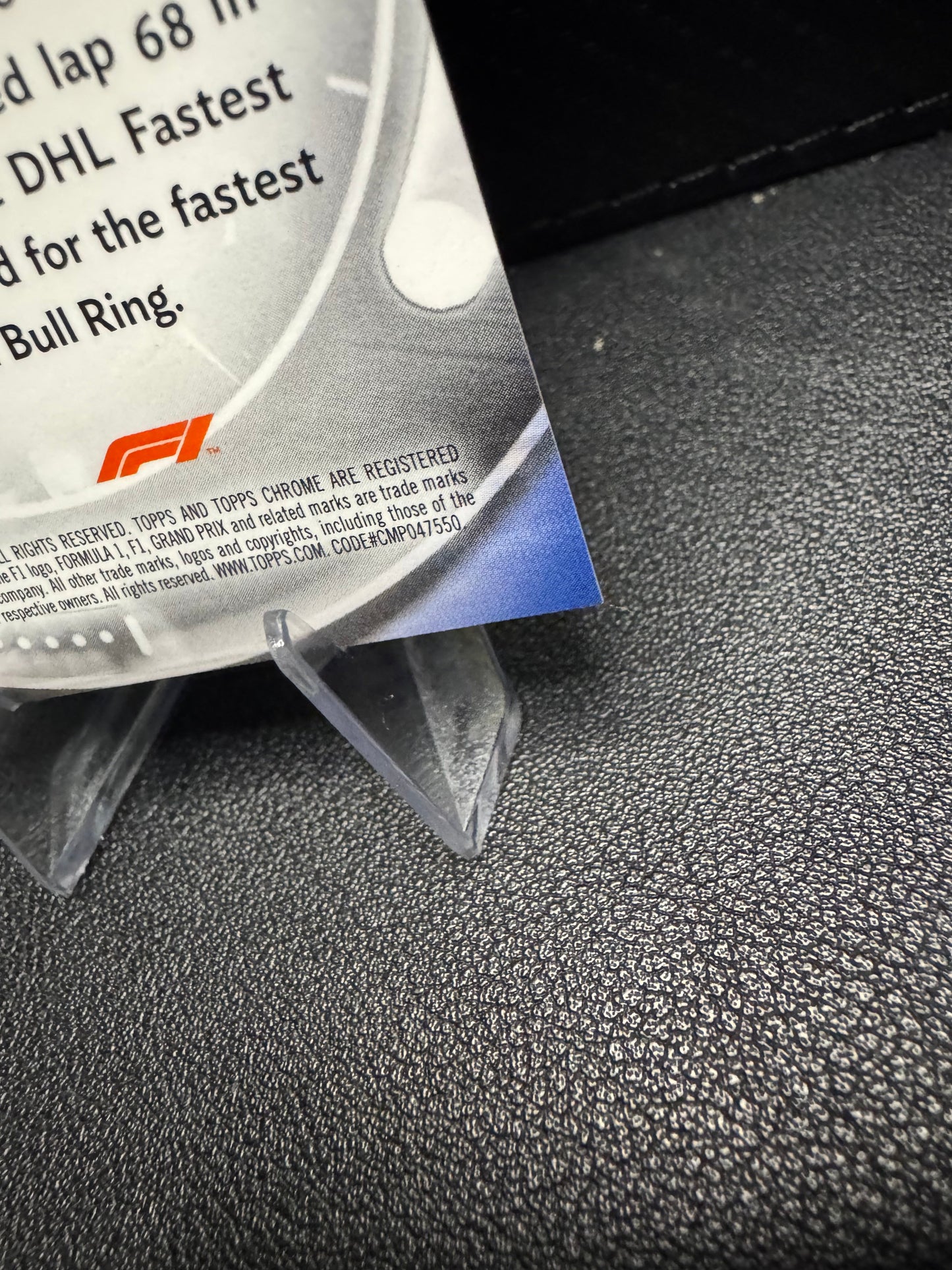 2021 Topps Chrome Formula 1 Red Liners RL8 Carlos Sainz - 787 Hobby House