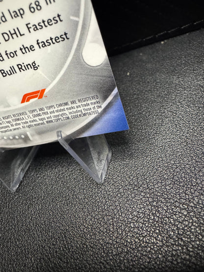 2021 Topps Chrome Formula 1 Red Liners RL8 Carlos Sainz - 787 Hobby House