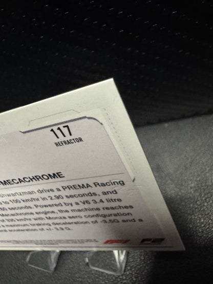 2021 Topps Chrome Formula 1 Refractors 117 Oscar Piastri/F2 Cars - 787 Hobby House