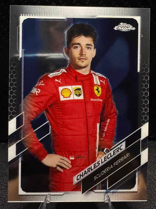 2021 Topps Chrome Formula 1 #11 Charles Leclerc Scuderia Ferrari