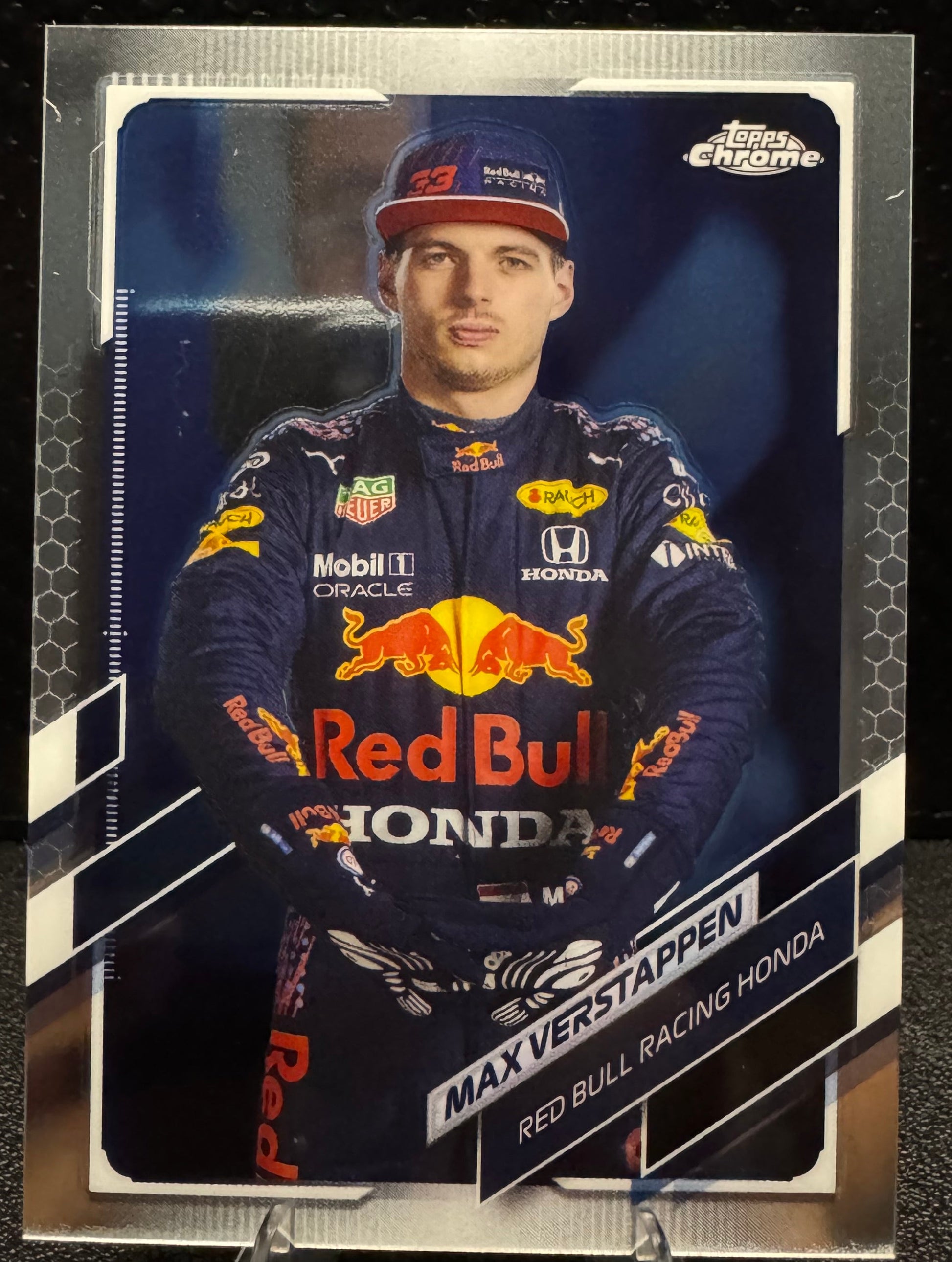 2021 Topps Chrome Formula 1 #3 Max Verstappen Red Bull Racing Honda