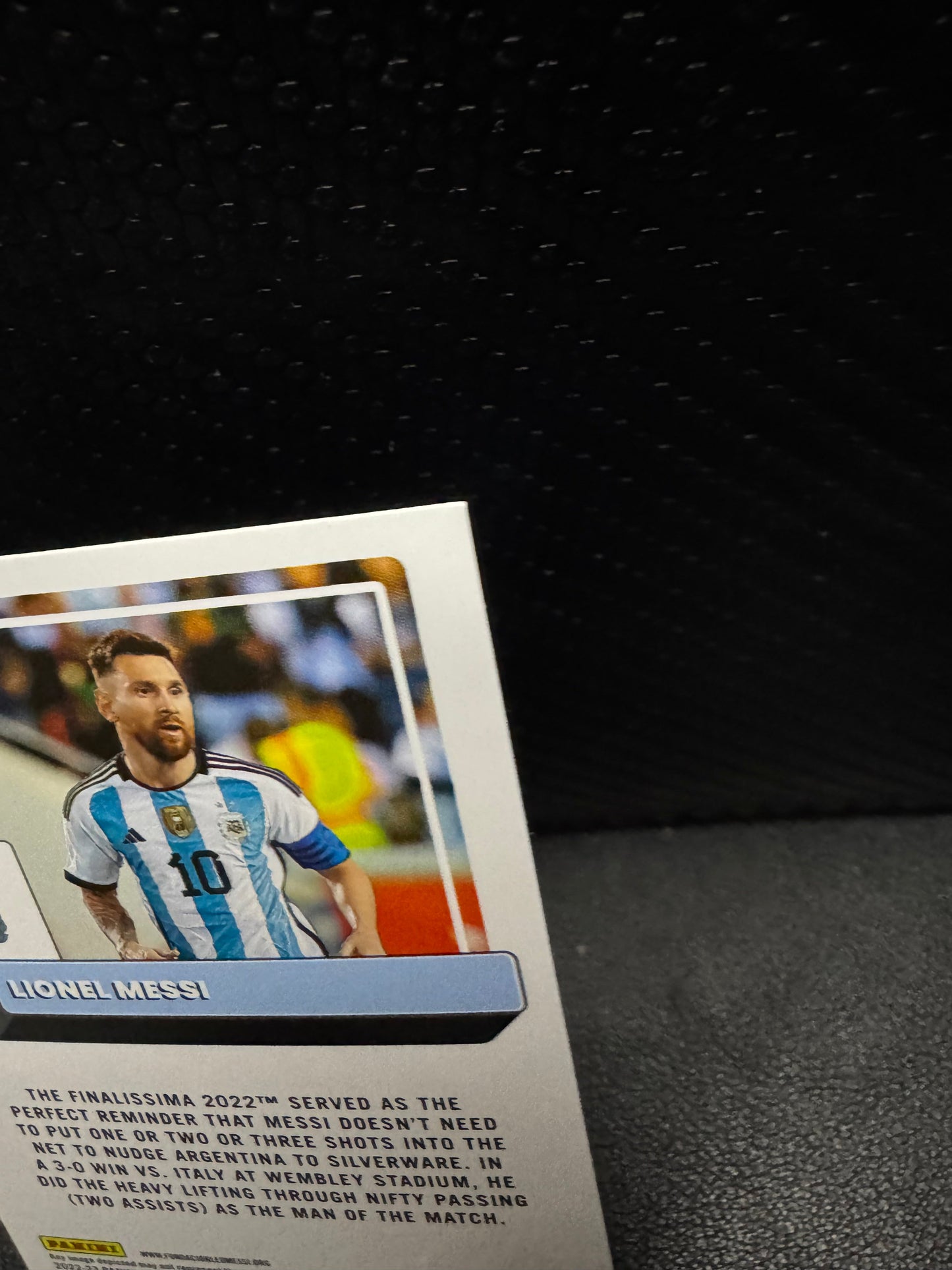 2022 - 23 Donruss 10 Lionel Messi Argentina - 787 Hobby House