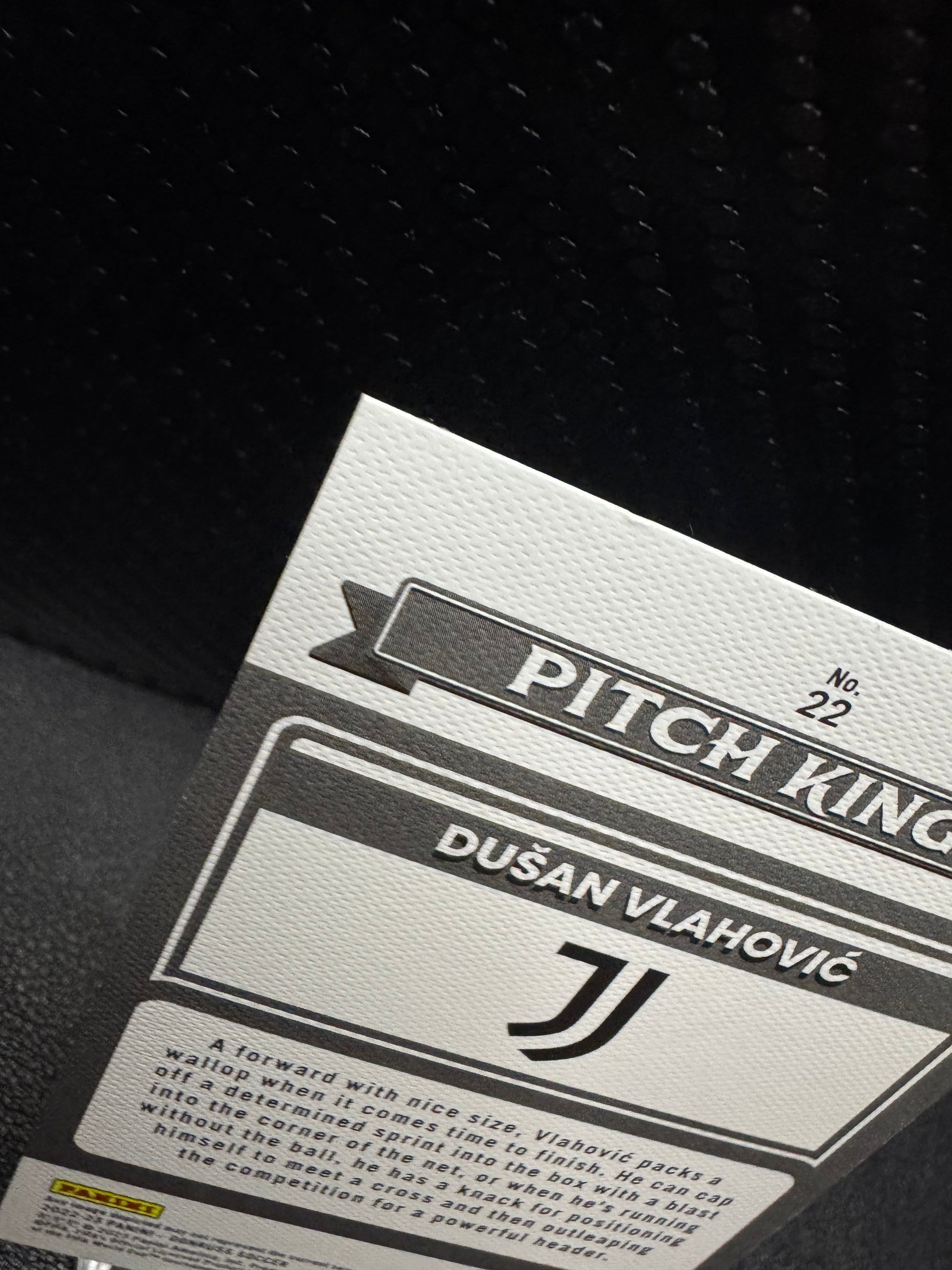 2022 - 23 Donruss Pitch Kings 22 Dusan Vlahovic Juventus - 787 Hobby House