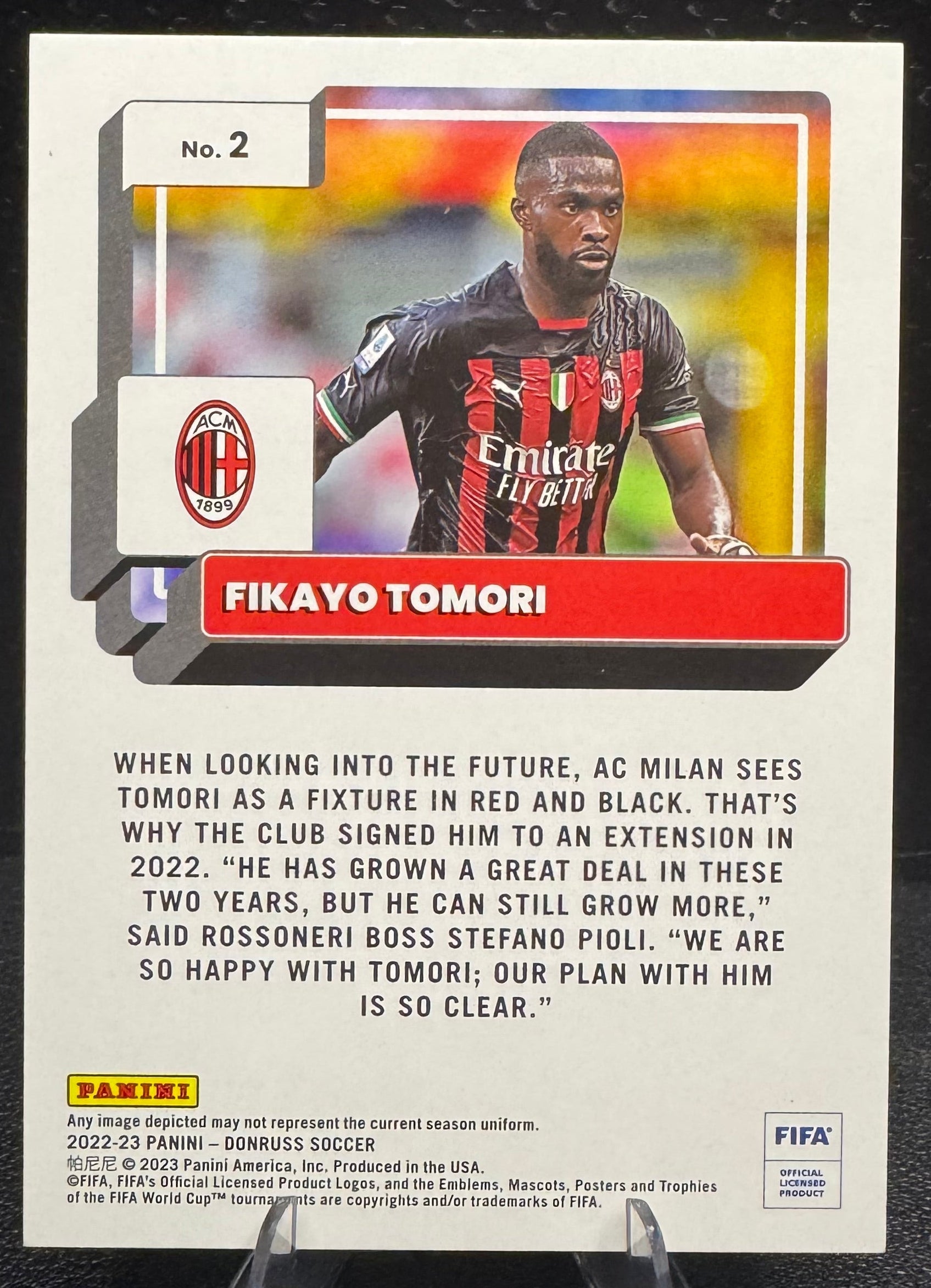 2022-23 Donruss Purple 2 Fikayo Tomori 50/99 - 787 Hobby House
