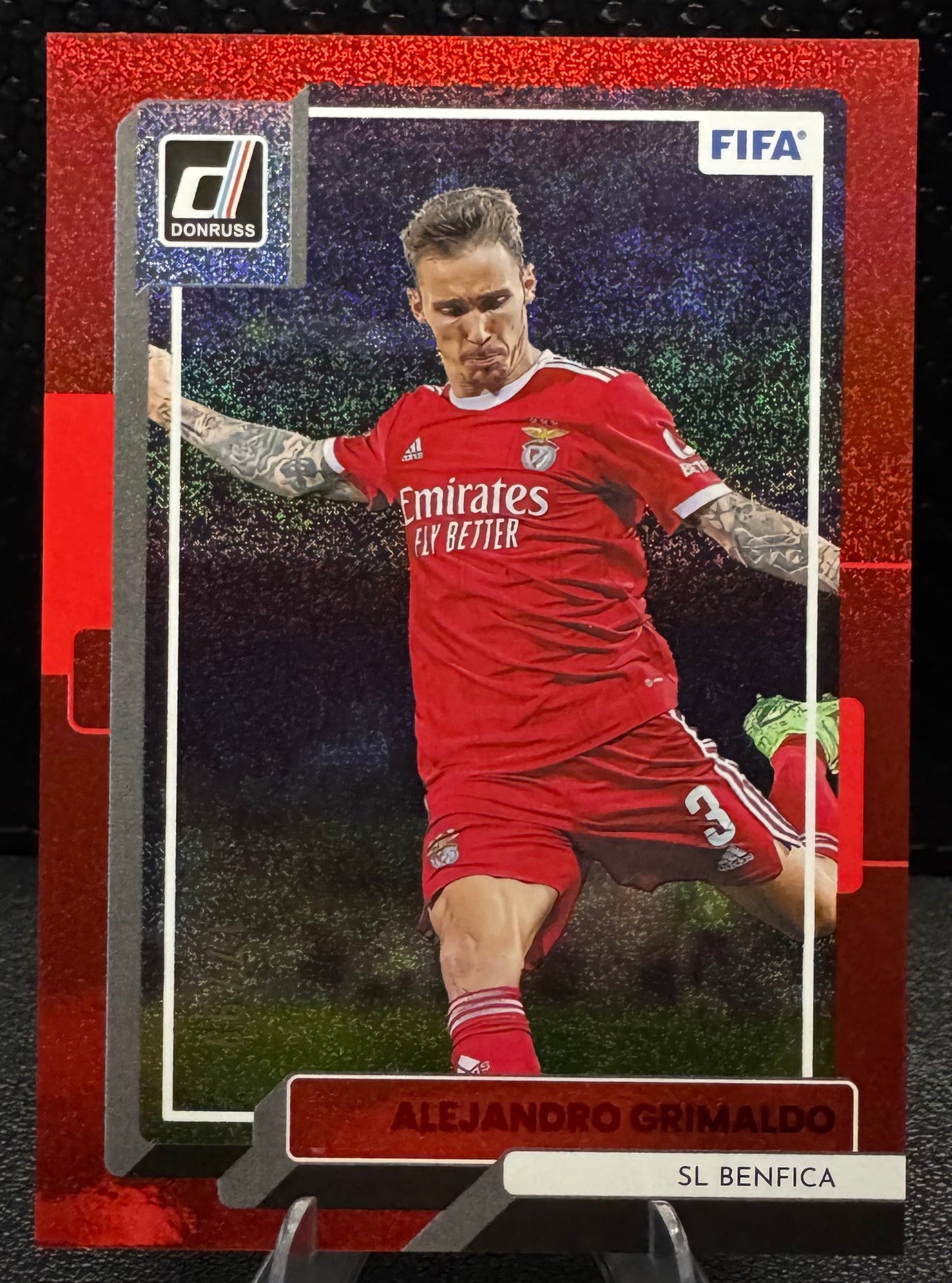 2022 - 23 Donruss Red 109 Alejandro Grimaldo 17/99 - 787 Hobby House