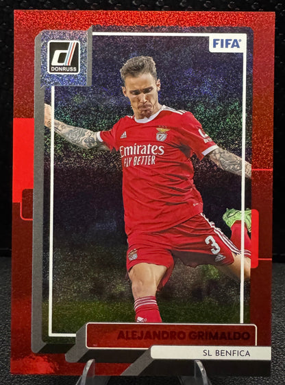 2022 - 23 Donruss Red 109 Alejandro Grimaldo 17/99 - 787 Hobby House